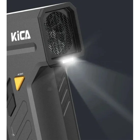 Kika Electric Dust Blower with Compressed Air Spray - 114,000 RPM Rechargeable - Black